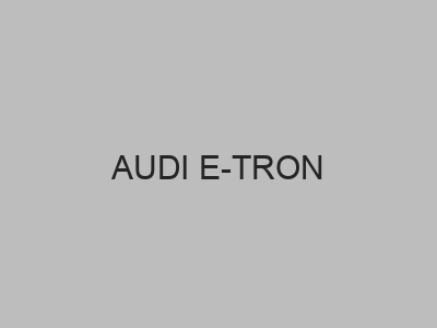 Enganches económicos para AUDI E-TRON